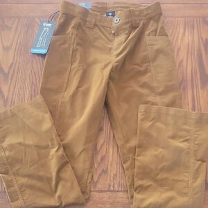 Kuhl Women's Tan Straight Leg Pants